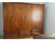 Guarda Roupa Armario Roupeiro Domus Hacienda 5012-5032 Espelhado 06 Portas 2.91 m